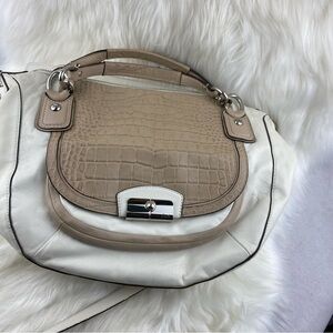 COACH KRISTIN SPECTATOR LEATHER SATCHEL BAG